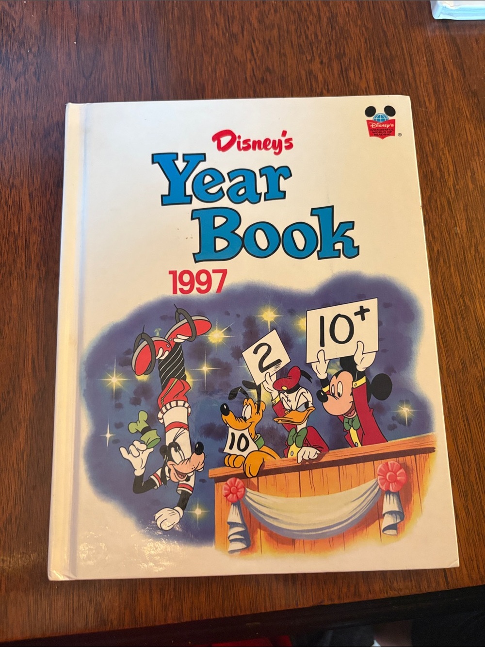 Disney’s Year Book 1997 Grolier First Edition Vintage Hardcover Mickey